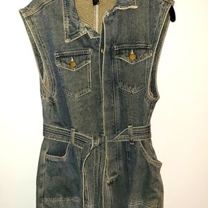 Denim jumpsuit